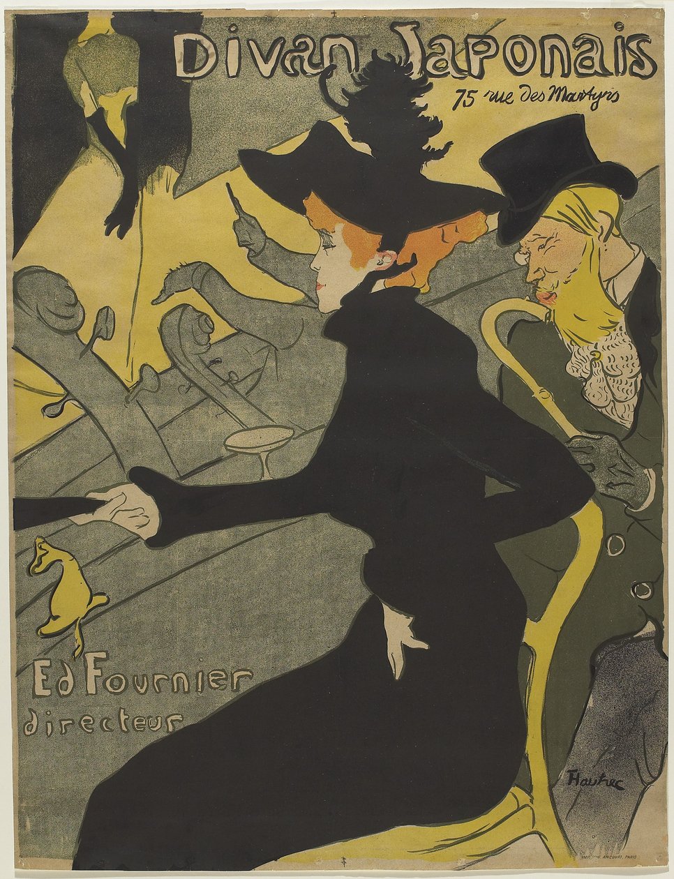 Japon kanepe by Henri de Toulouse Lautrec