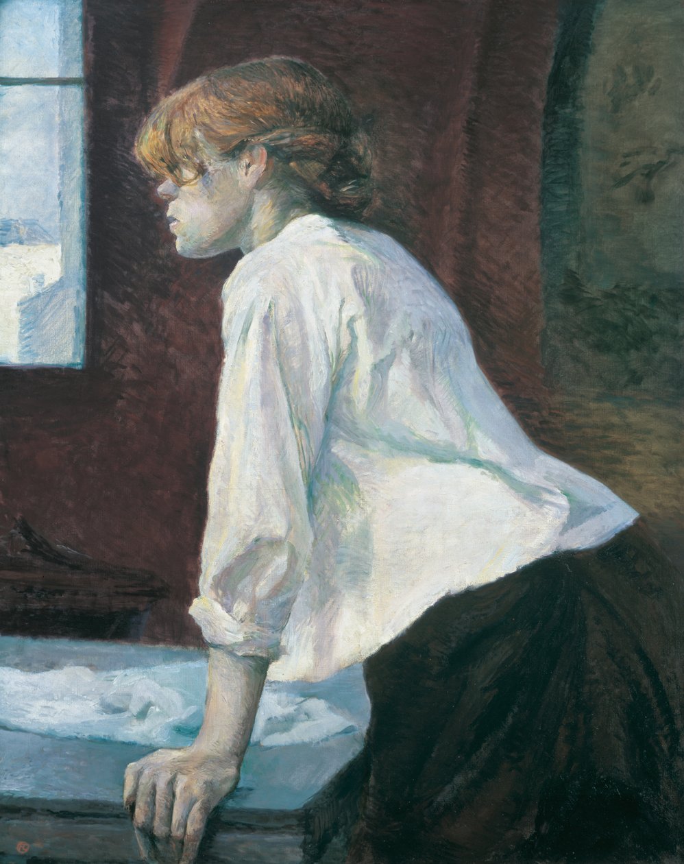 çamaşırcı by Henri de Toulouse Lautrec