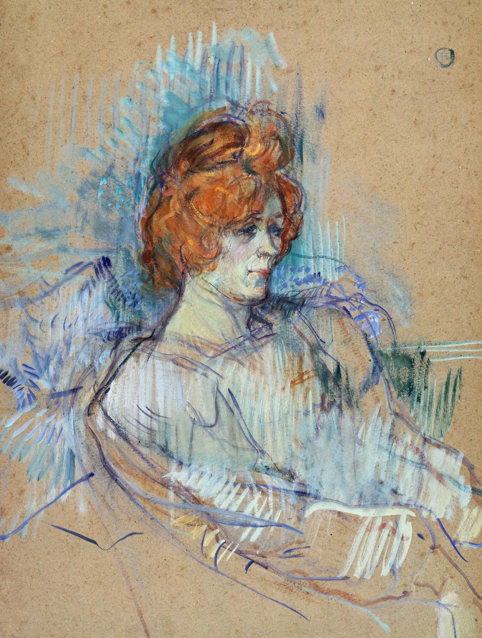Sahnede, Henri de Toulouse-Lautrec (1864-1901) by Henri de Toulouse Lautrec