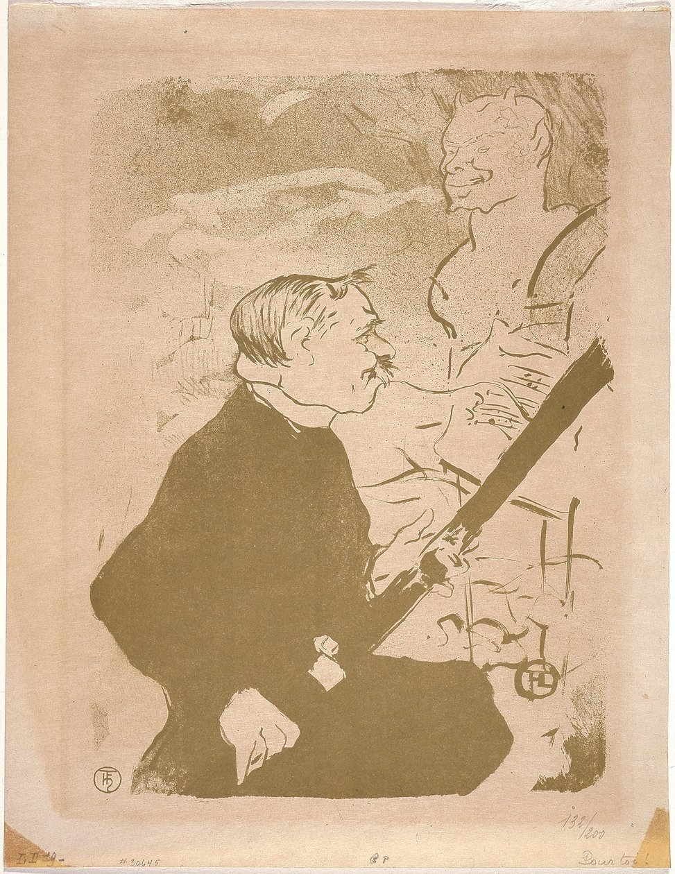 Emek dökün! (Sizin İçin) 1893 (litografi) by Henri de Toulouse Lautrec