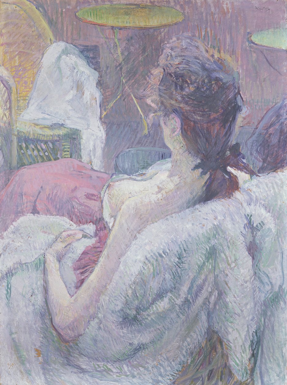 Modelin Dinlenmesi by Henri de Toulouse Lautrec