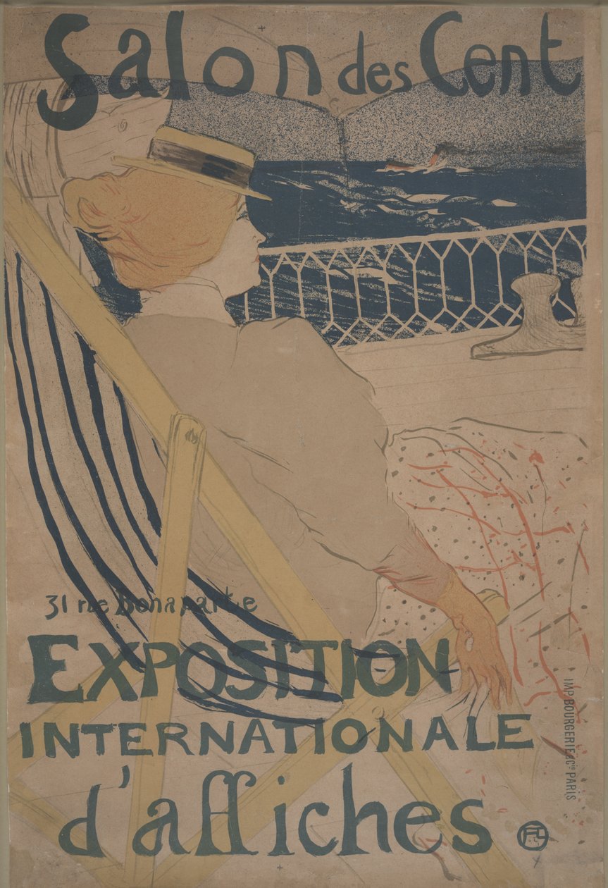 Kabindeki Yolcu 54 by Henri de Toulouse Lautrec