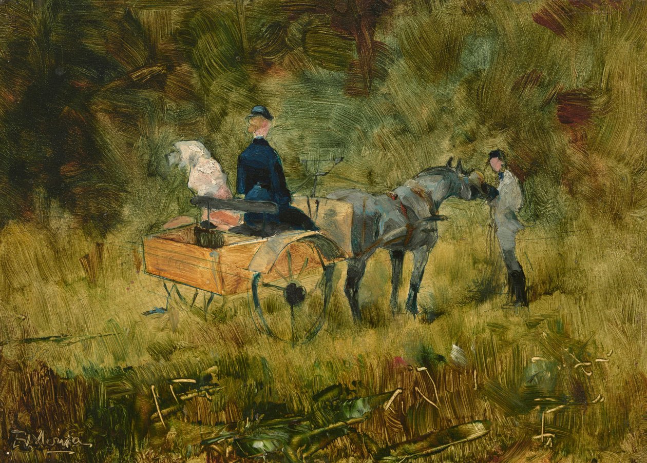 Tuzak by Henri de Toulouse-Lautrec