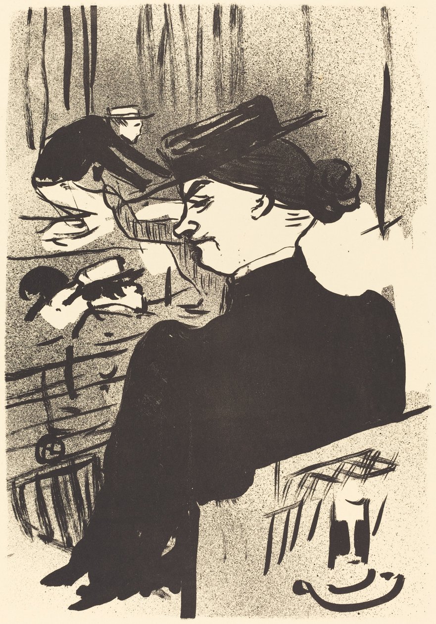 Bir Seyirci Bir Seyirci, 1893. by Henri de Toulouse Lautrec