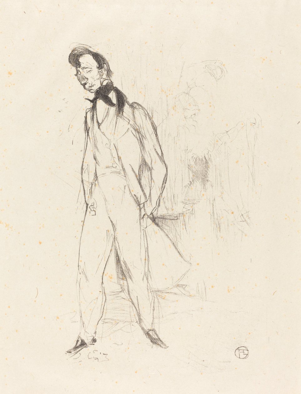 Adolphe veya Üzgün ​​Genç Adam Adolphe veya Üzgün ​​Genç Adam, 1894. by Henri de Toulouse Lautrec