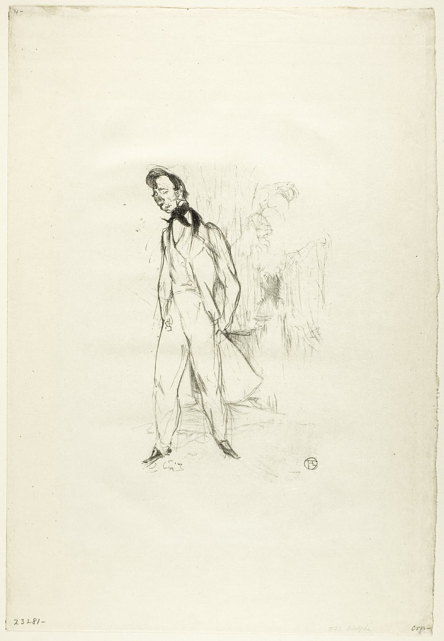 Adolphe veya Genç Üzgün ​​Adam by Henri de Toulouse Lautrec
