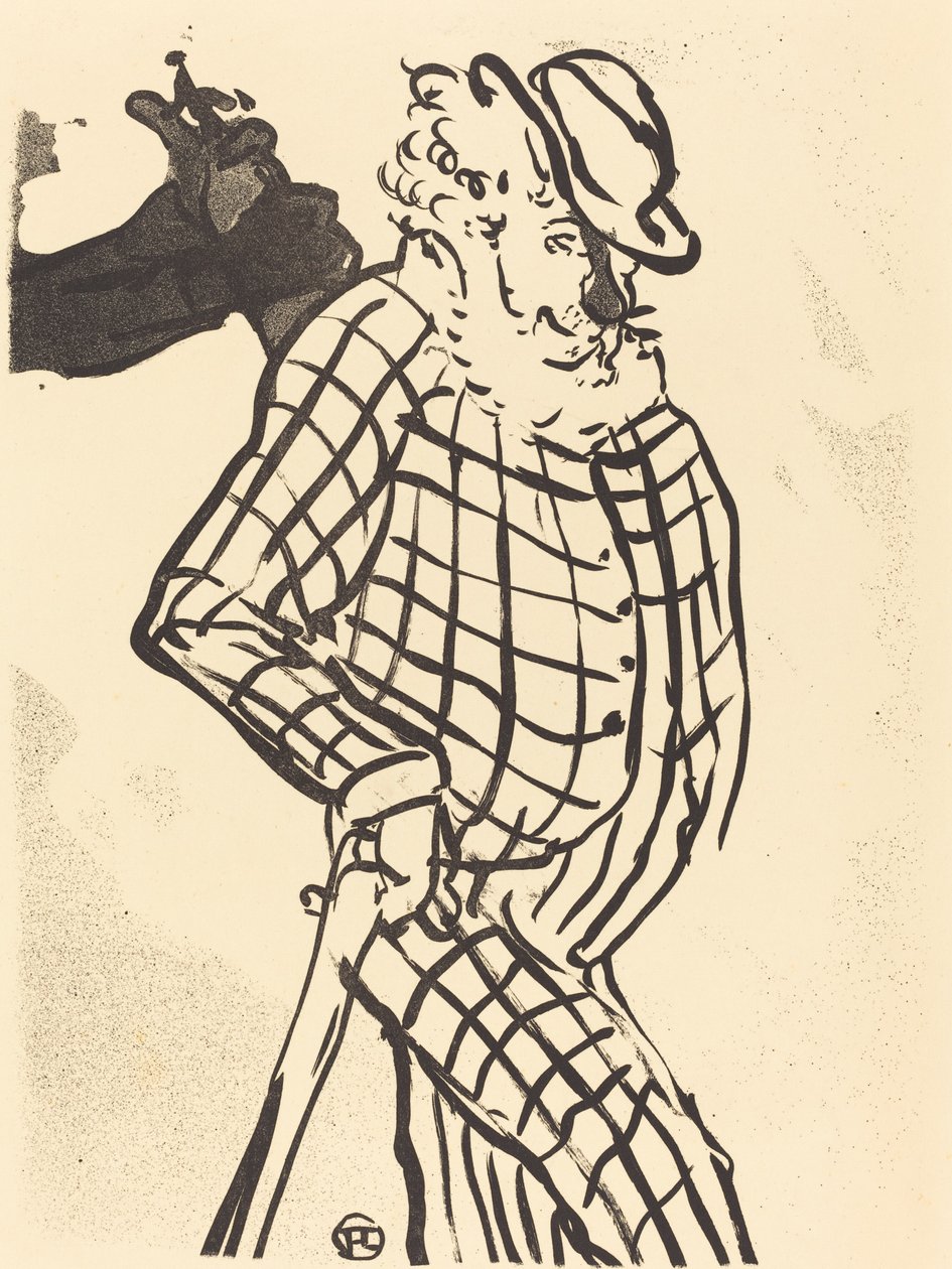 Amerikalı Şarkıcı Amerikalı şarkıcı, 1893. by Henri de Toulouse Lautrec
