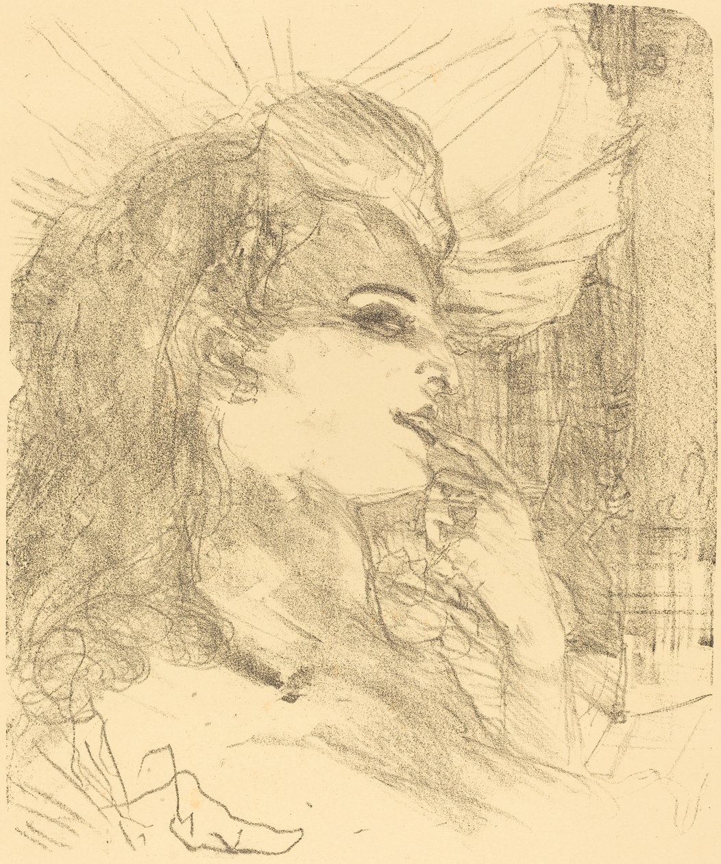 Anna Tutuldu, 1896. by Henri de Toulouse Lautrec
