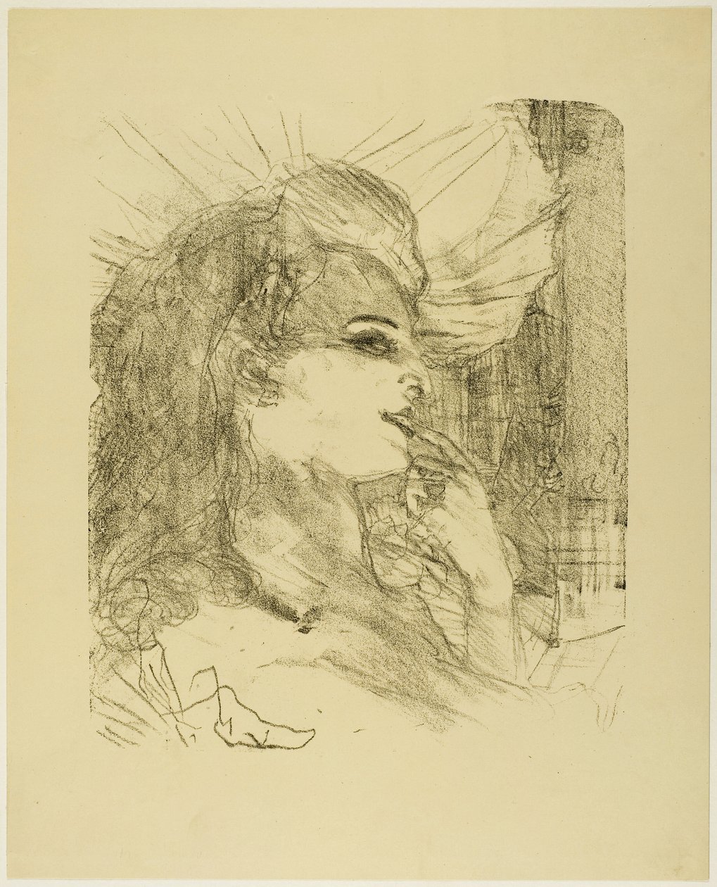 Anna Held, Treize Litografilerinden by Henri de Toulouse Lautrec
