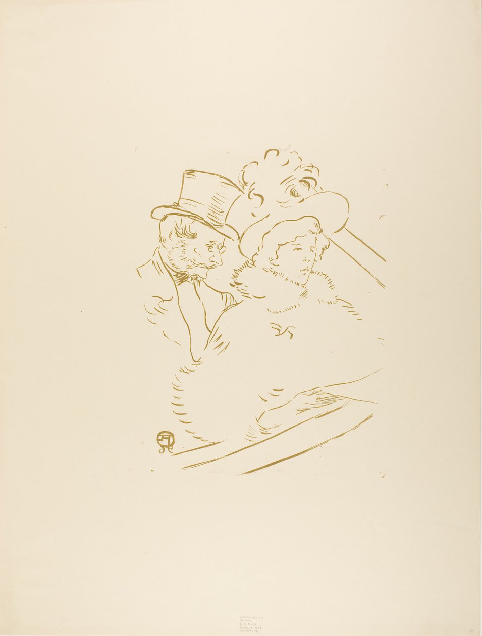 Konserde by Henri de Toulouse Lautrec