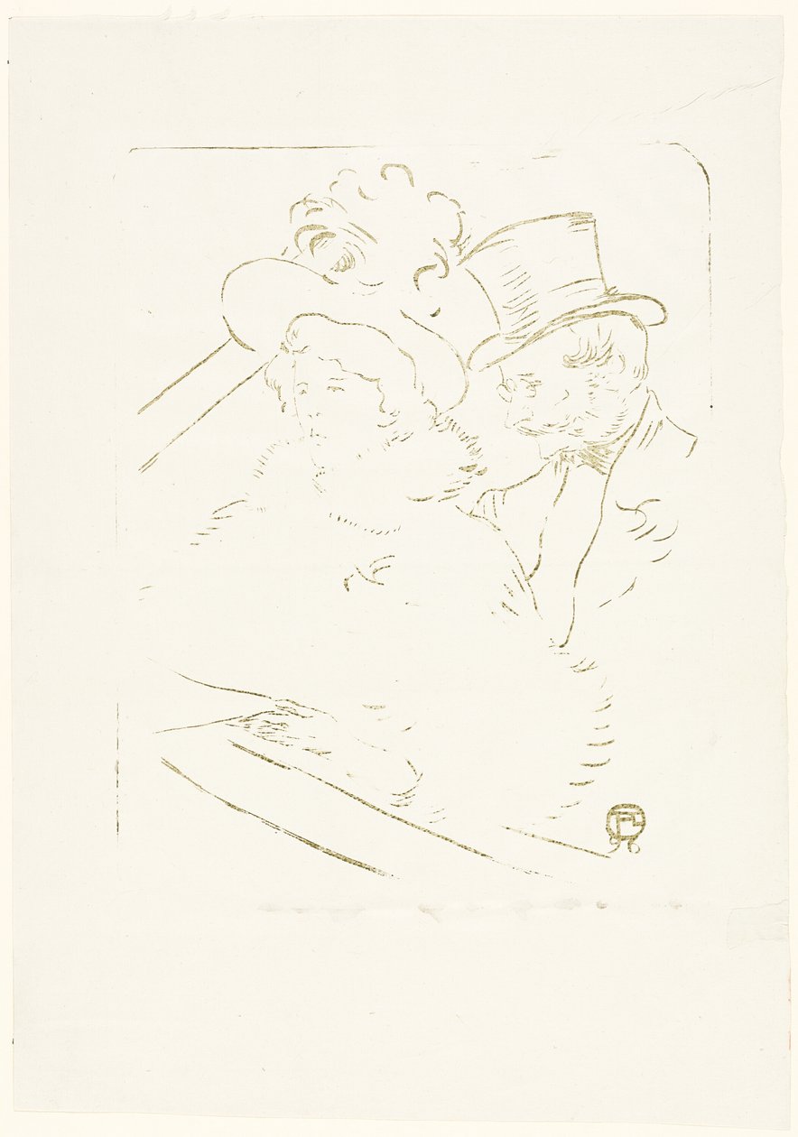 Konserde by Henri de Toulouse Lautrec