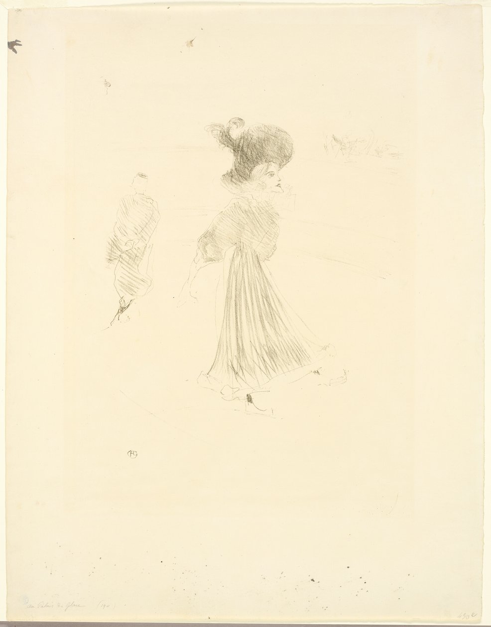 Buz Sarayında by Henri de Toulouse Lautrec