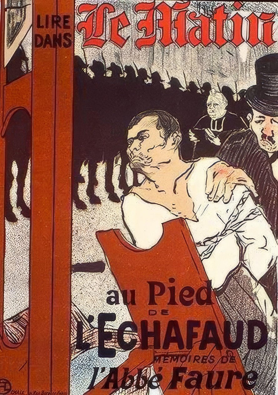 İskelenin dibinde by Henri de Toulouse Lautrec