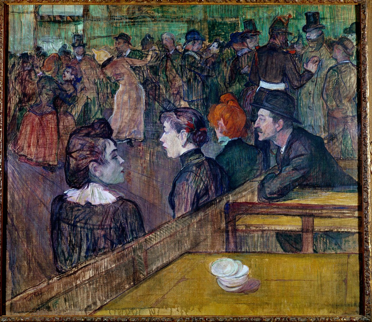 Moulin de la Galette'de Balo by Henri de Toulouse Lautrec