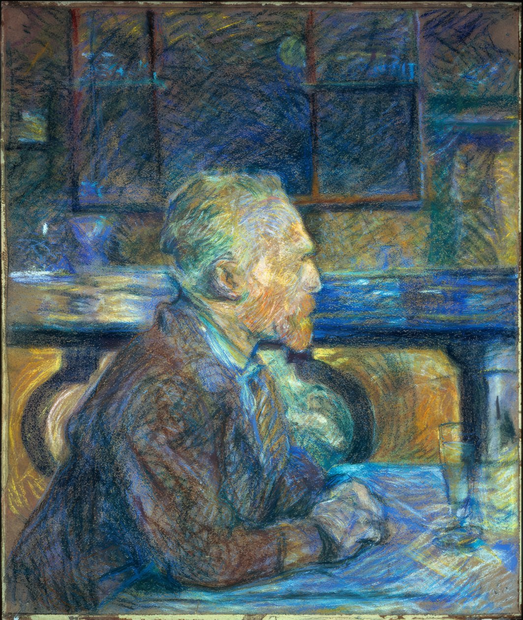 Bildnis Vincent van Gogh by Henri de Toulouse Lautrec