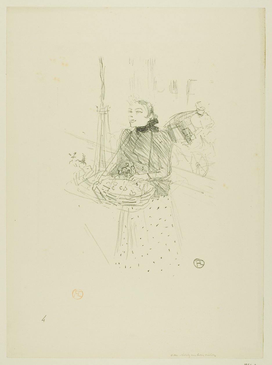 Güzel Menekşelerimi Melodies by Désiré Dihau'dan satın al by Henri de Toulouse Lautrec
