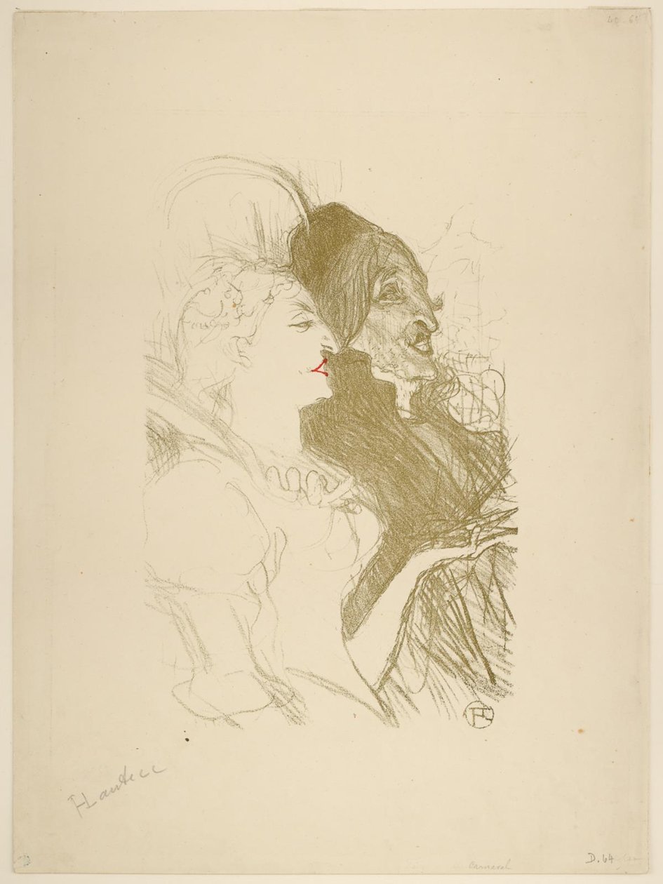 karnaval by Henri de Toulouse Lautrec