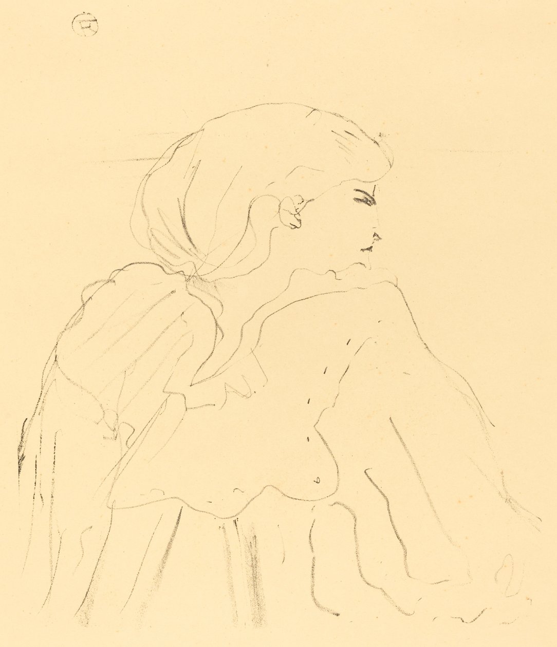 kasif by Henri de Toulouse Lautrec