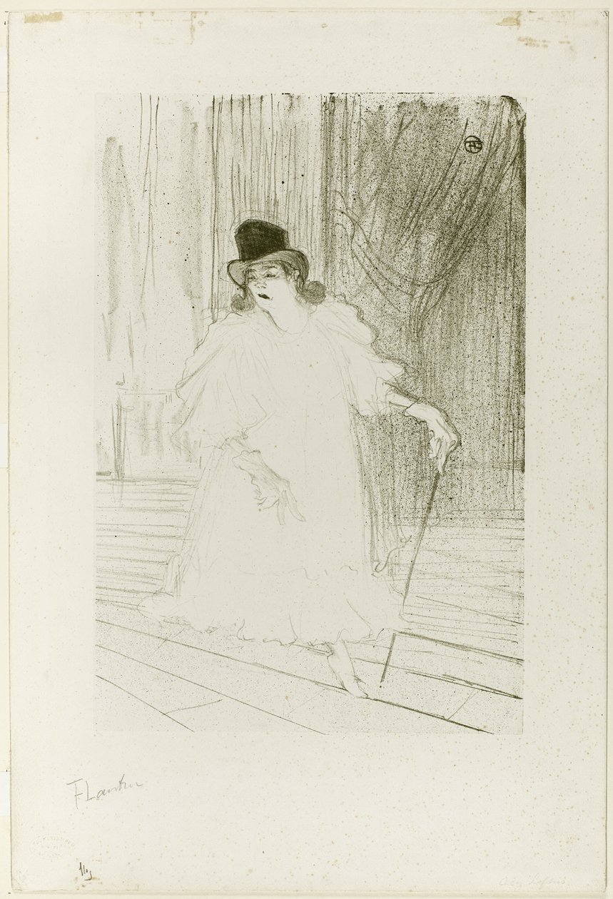 cecy çatı katı by Henri de Toulouse Lautrec