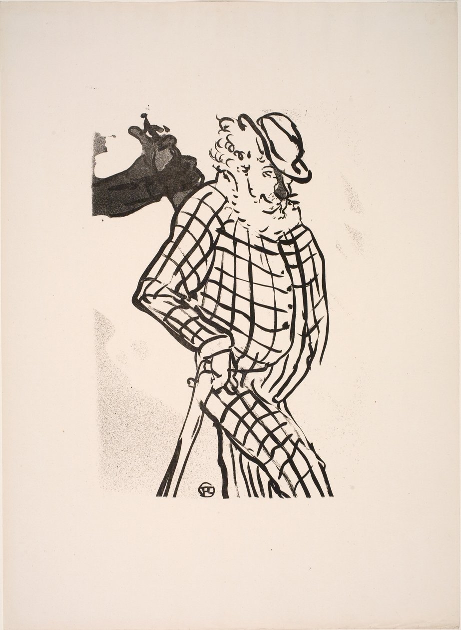 İngilizce Tuhaf Komedyen by Henri de Toulouse Lautrec