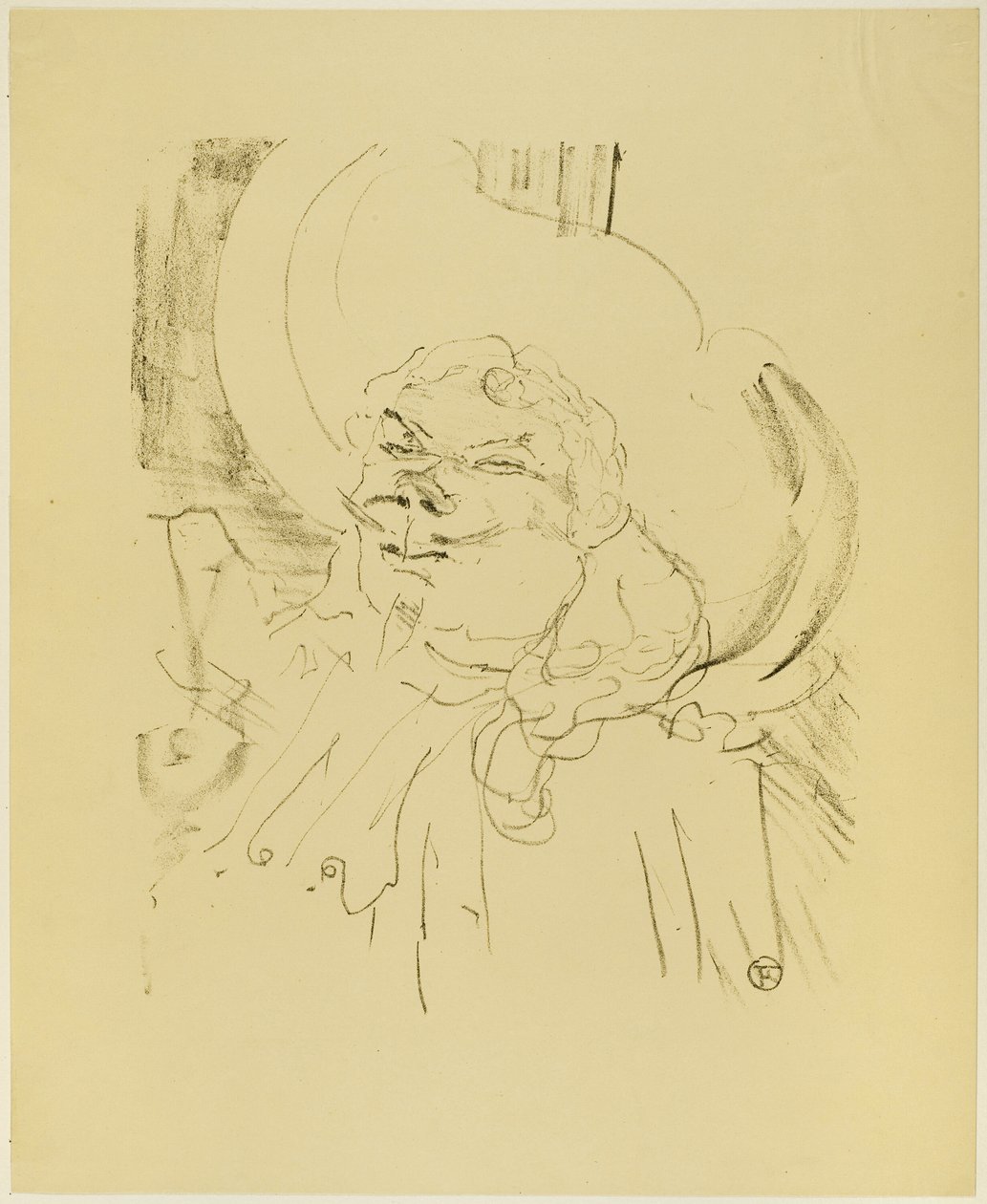 Coquelin the Elder, Treize Litografilerinden by Henri de Toulouse Lautrec
