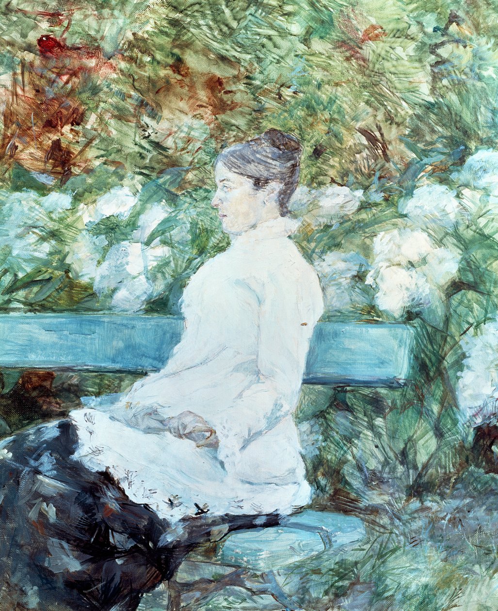 Kontes Lautrec, ressamın annesi, Henri de Toulouse-Lautrec (1864-1901) by Henri de Toulouse Lautrec