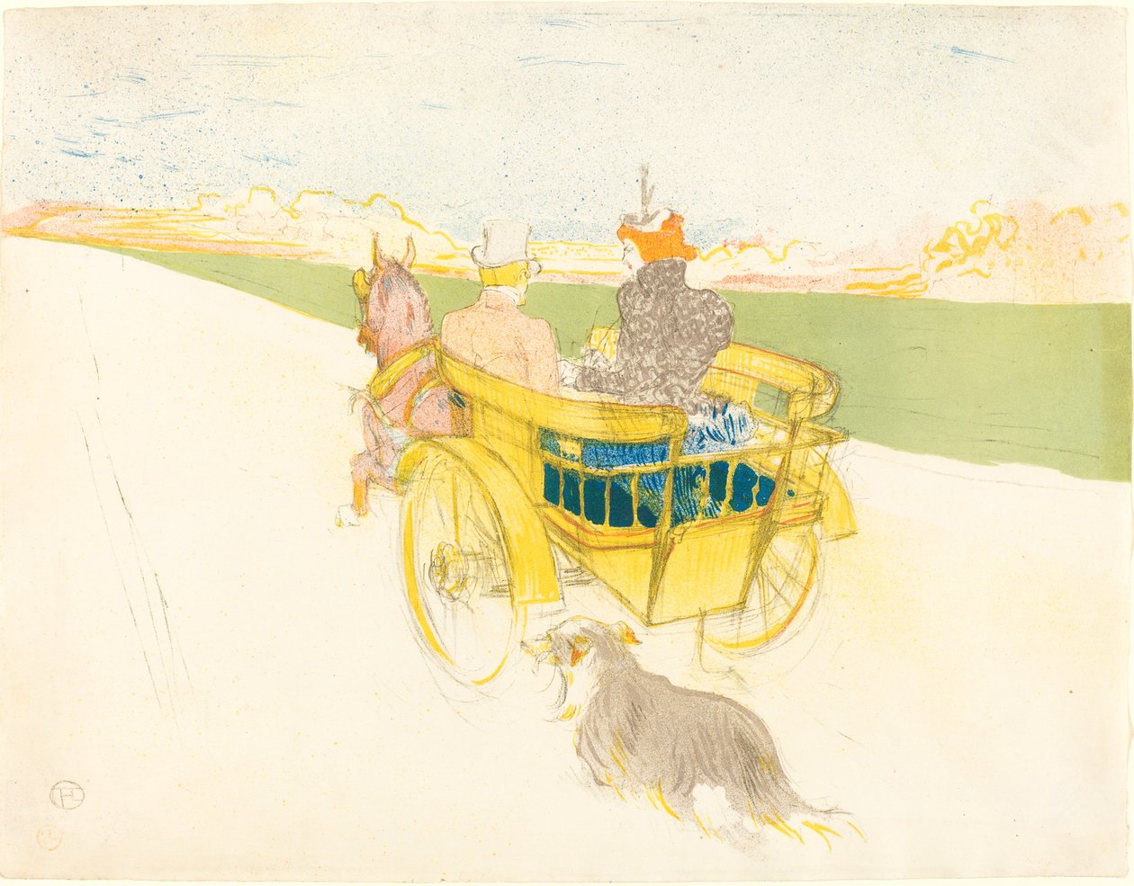 Ülke Gezisi Ülke Gezisi, 1897. by Henri de Toulouse Lautrec