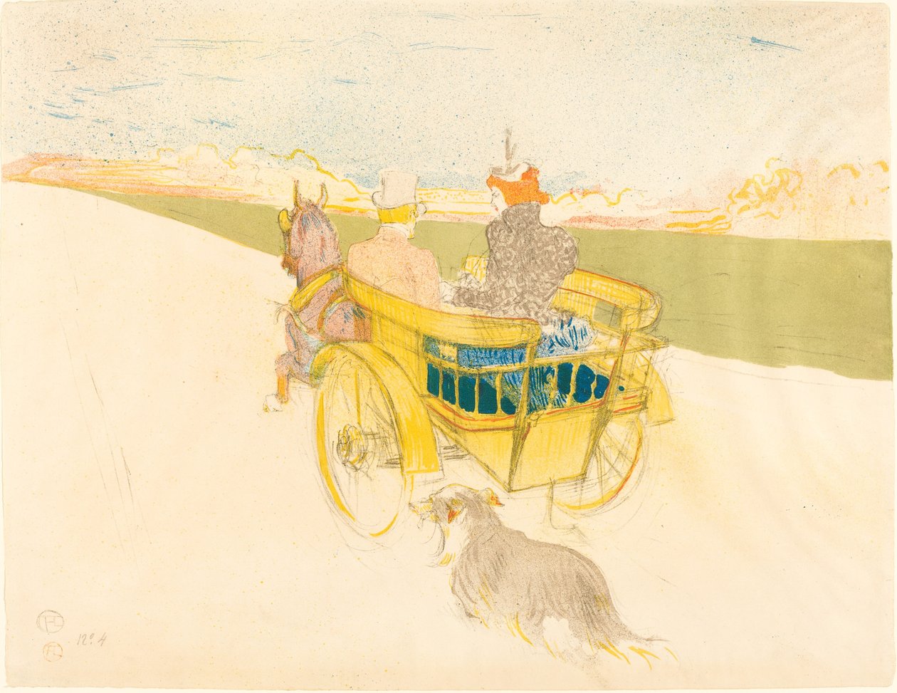 Ülke Gezisi Ülke Gezisi, 1897. by Henri de Toulouse Lautrec