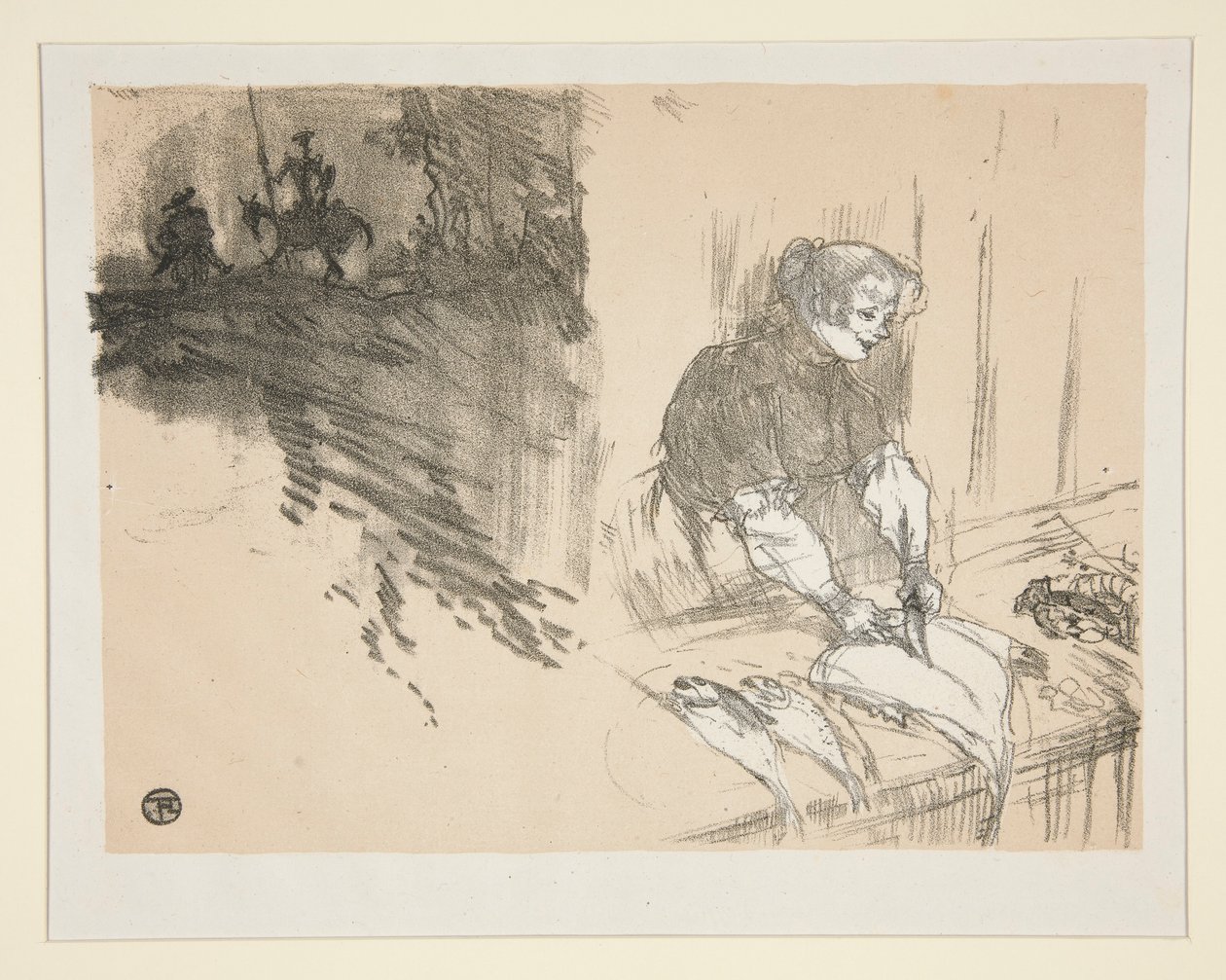 için kapak by Henri de Toulouse Lautrec