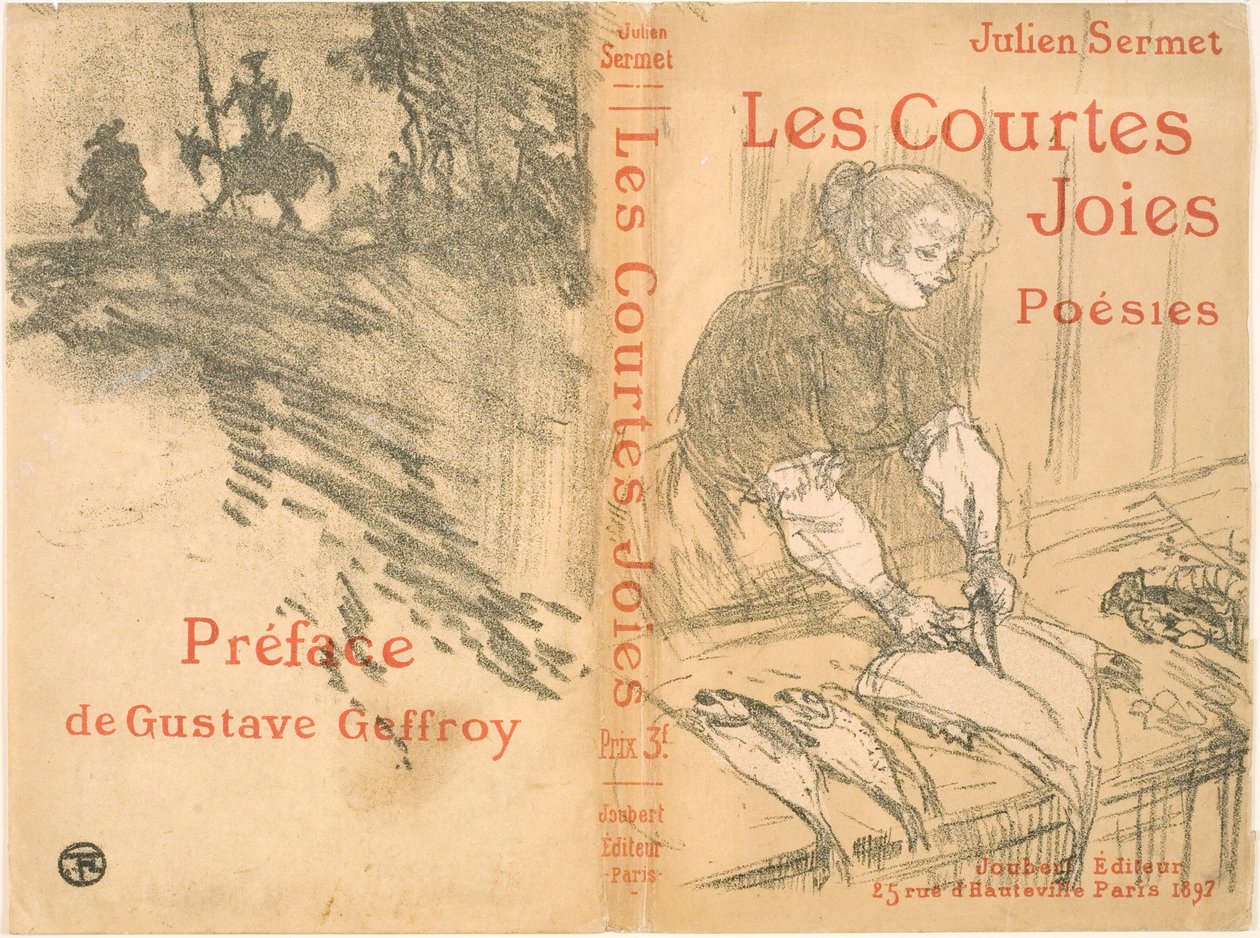 Kısa Sevinçler için Kapak by Henri de Toulouse Lautrec