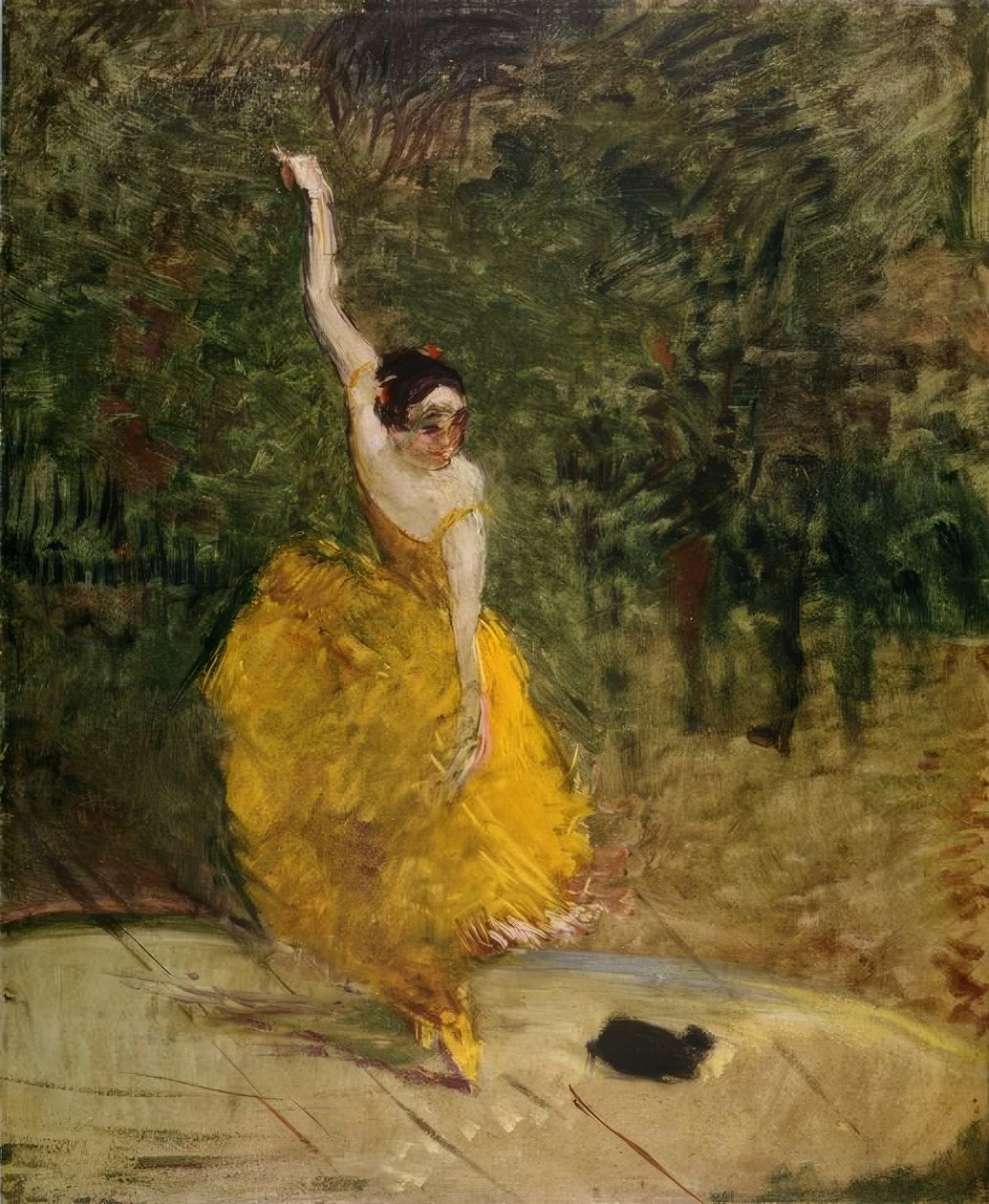 Dansçı by Henri de Toulouse Lautrec
