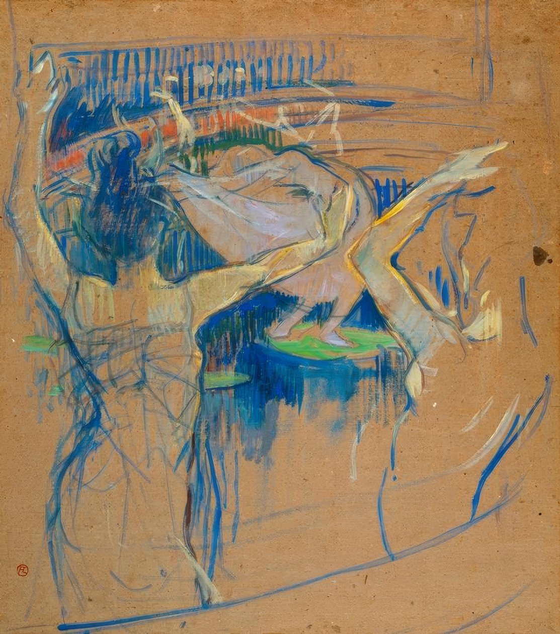 Das Ballett Papa Krizantem by Henri de Toulouse Lautrec