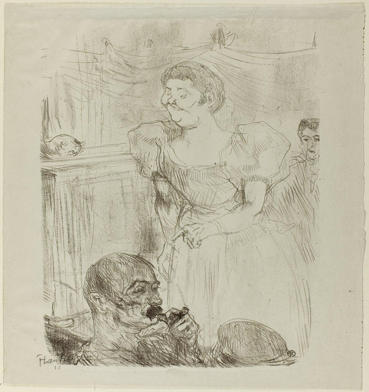 Di ti Fellow, İngiliz Şarkıcı Kafe Konserinde by Henri de Toulouse Lautrec