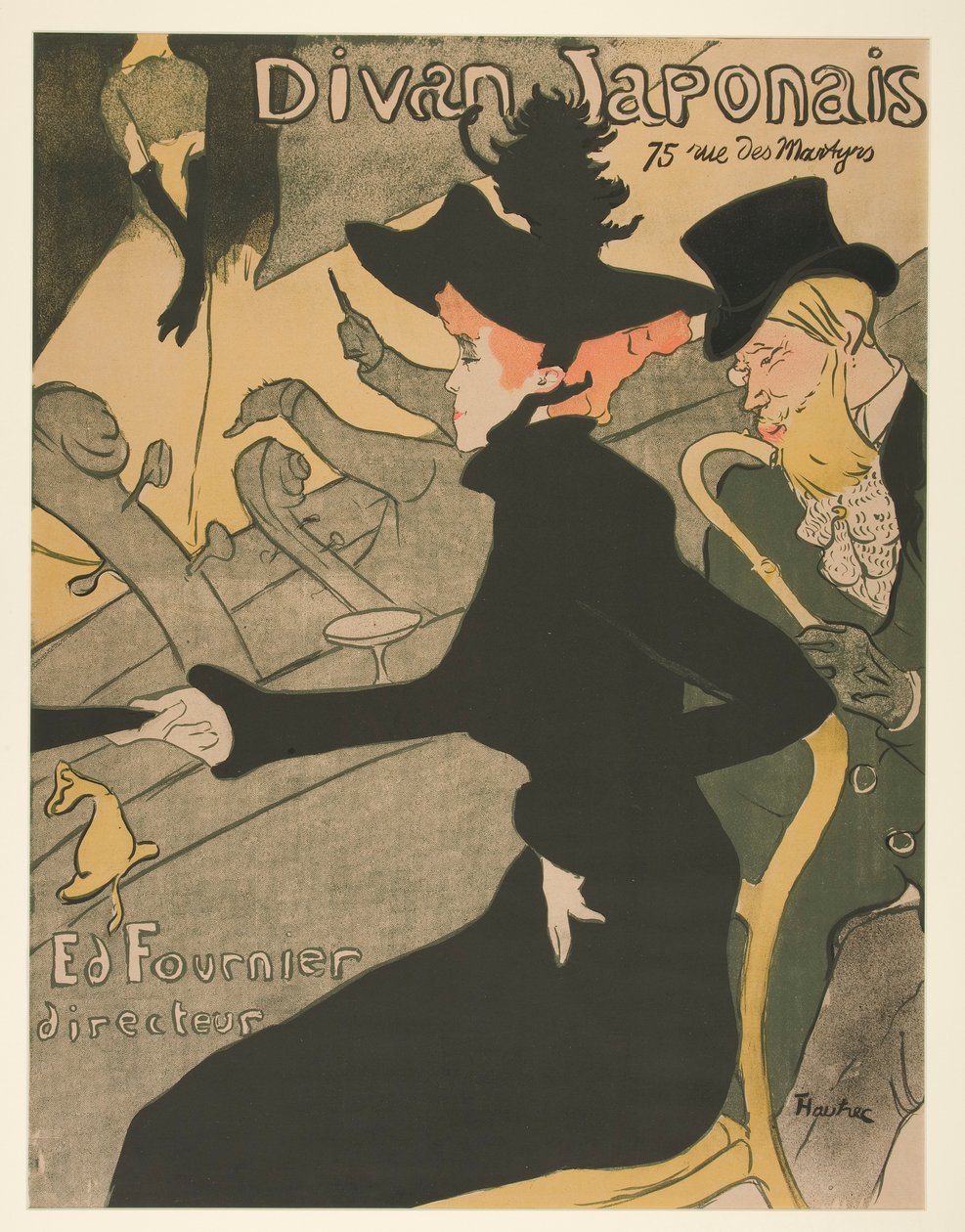 japon kanepe by Henri de Toulouse Lautrec