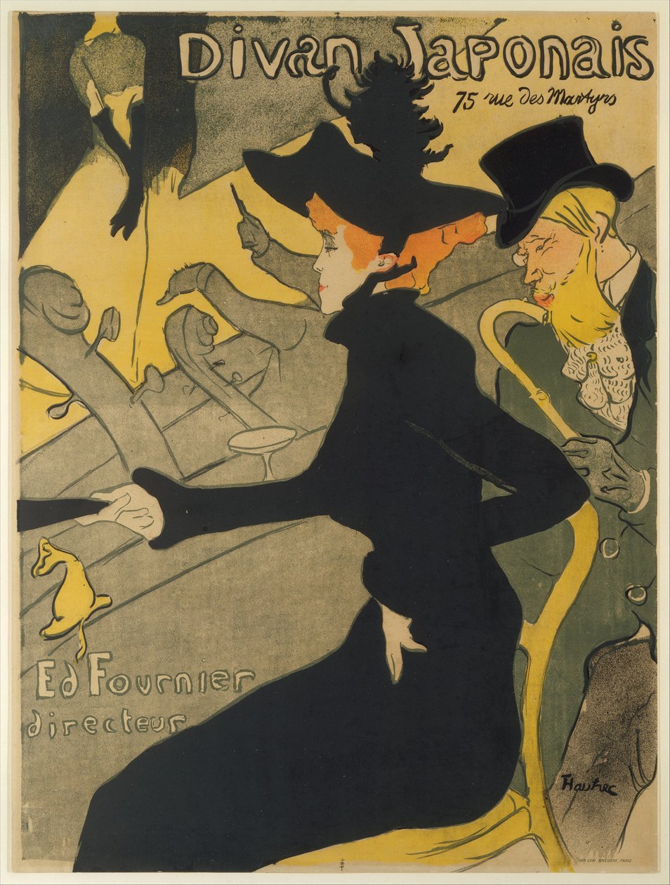 Japon kanepesi, 1892-93., 1892-93. by Henri de Toulouse Lautrec