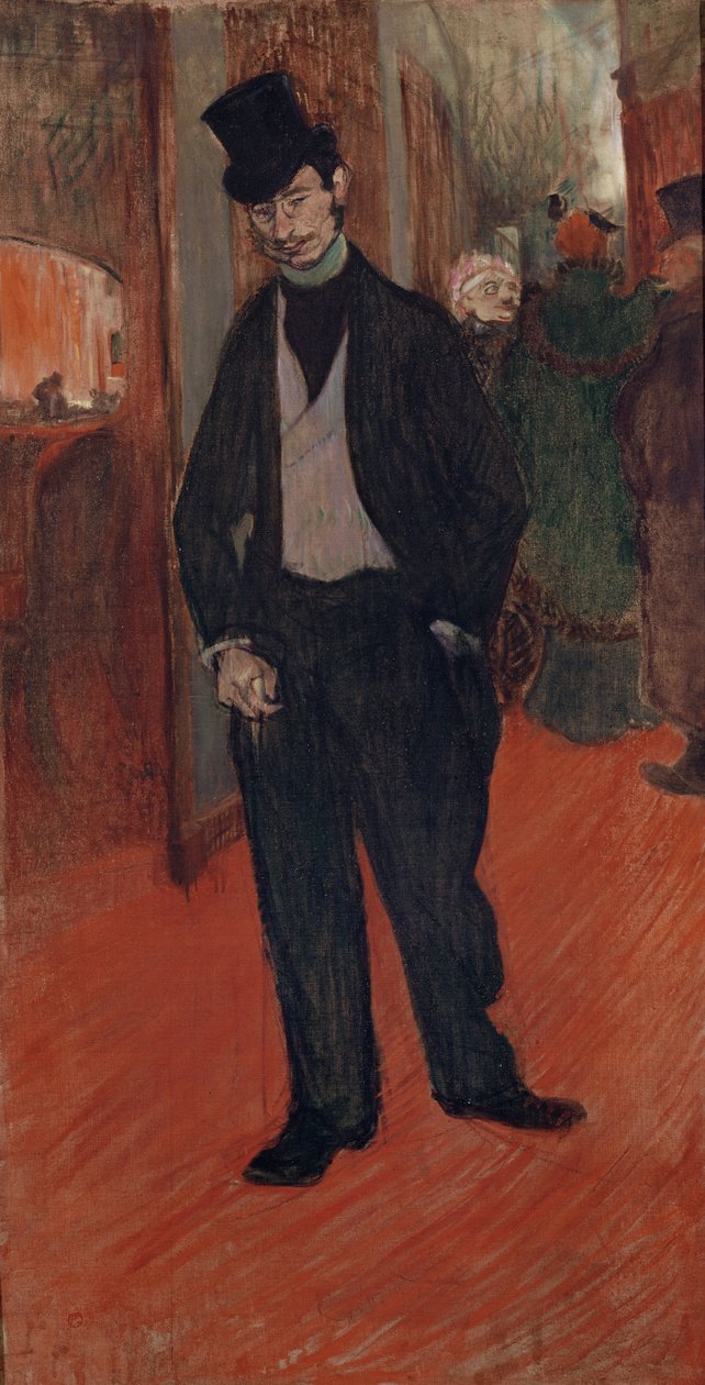 Doktor Gabriel Tapié de Céleyran bir Tiyatro Salonunda, 1894 by Henri de Toulouse Lautrec