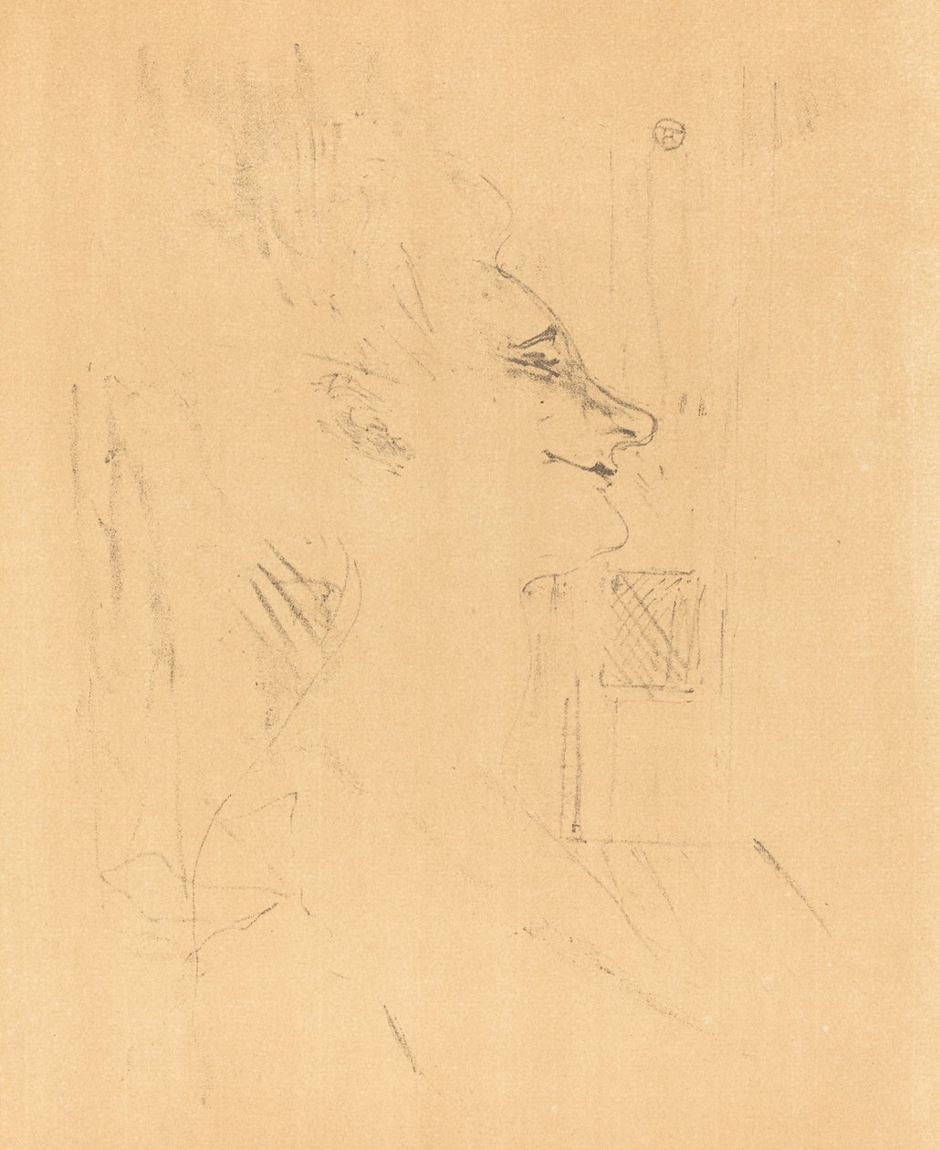 Sarhoş Soularde, 1898. by Henri de Toulouse Lautrec