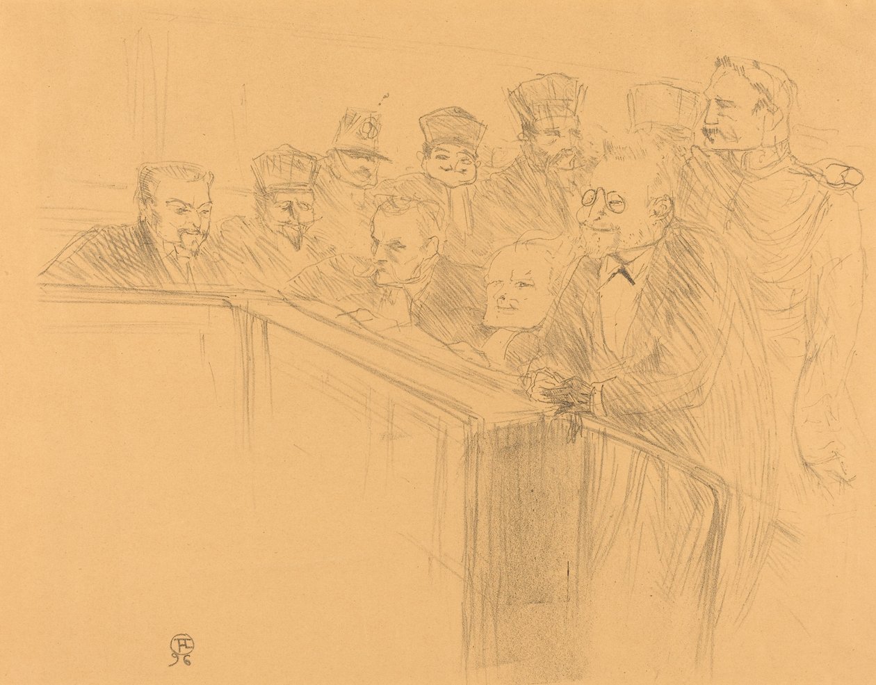 Dupas Biriktirme Biriktirme Dupas, 1896. by Henri de Toulouse Lautrec
