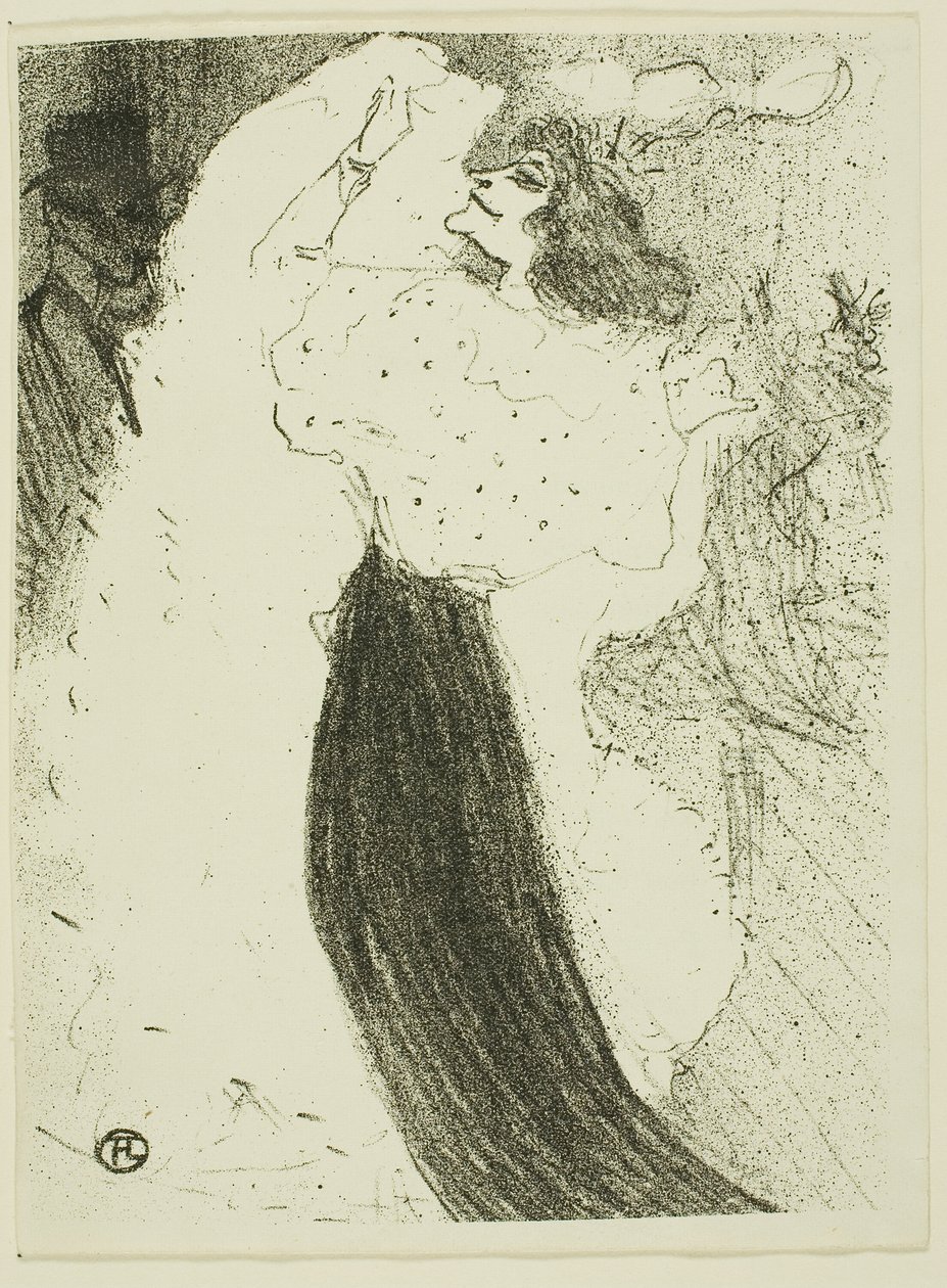 eksantrik dans by Henri de Toulouse Lautrec