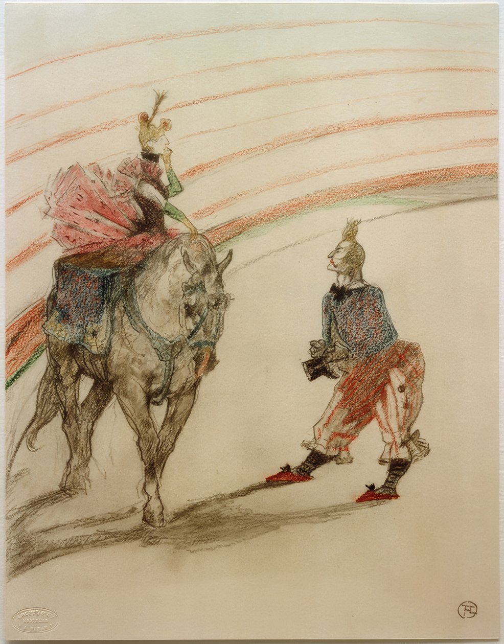 Panel Squire (O iyi, genç bayan) by Henri de Toulouse Lautrec