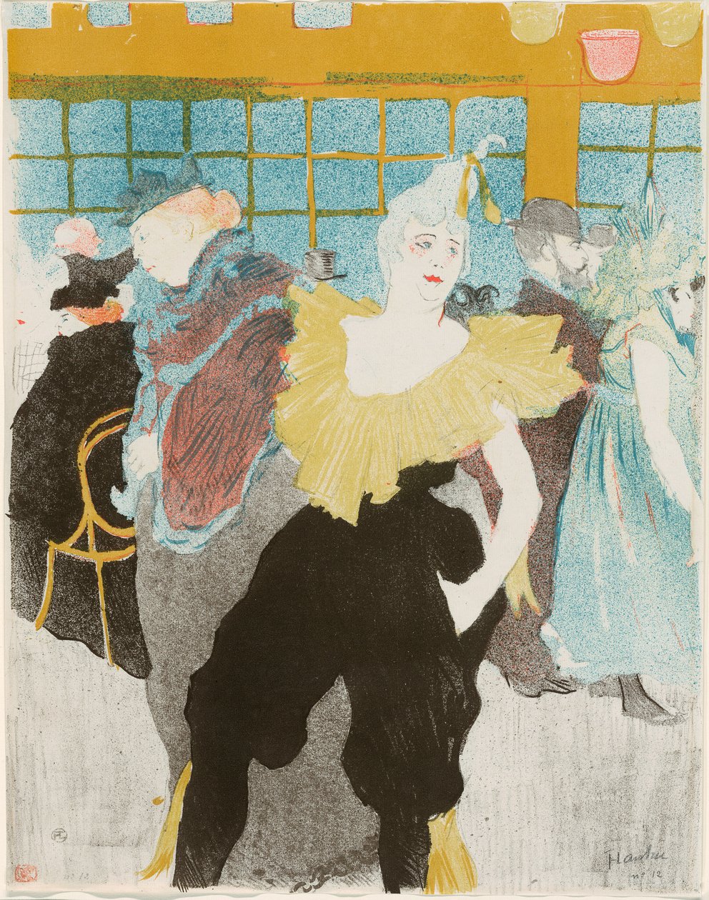 Elles: Palyaço by Henri de Toulouse Lautrec