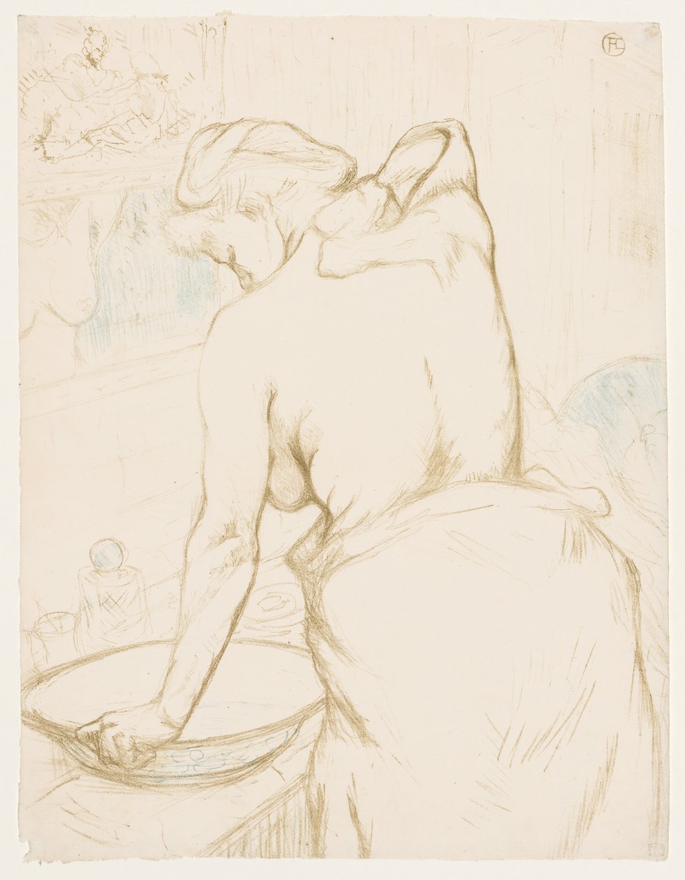 Elles: Tuvalet by Henri de Toulouse Lautrec