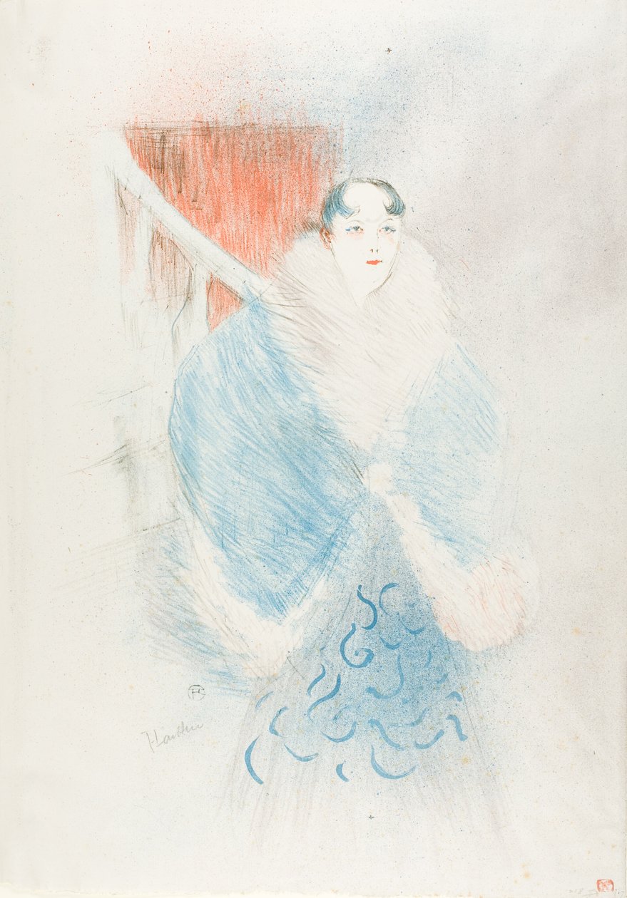 Elsa, Viyanalı by Henri de Toulouse Lautrec