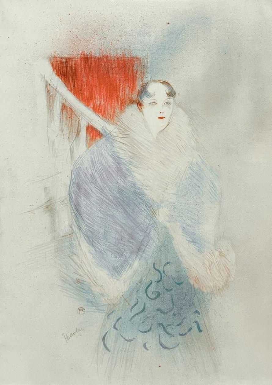 Elsa, Viyana by Henri de Toulouse Lautrec