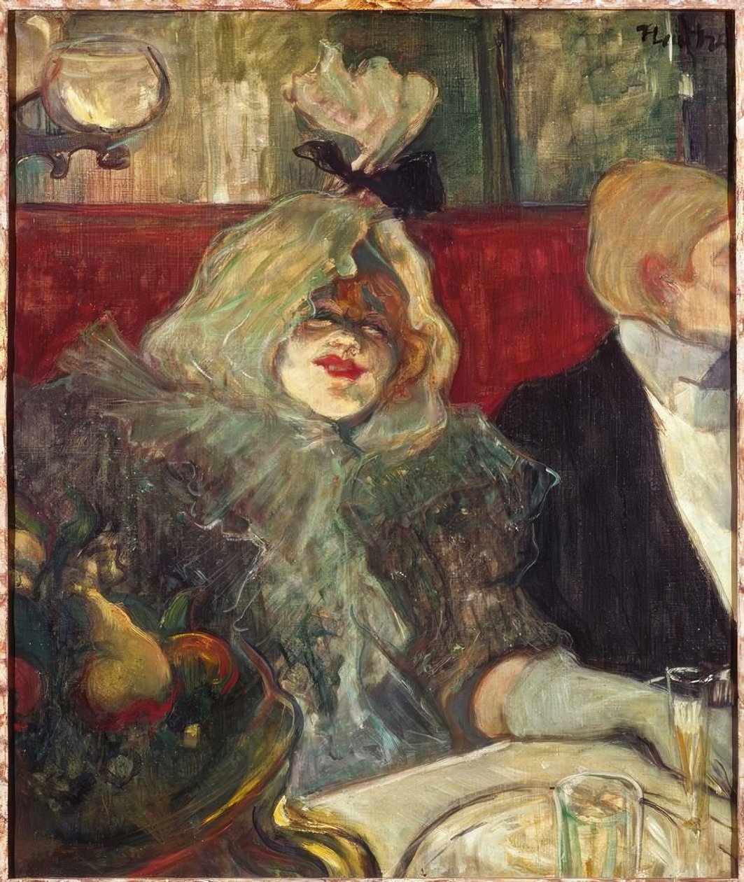 Özel muayenehanede veya sıçan ölümü by Henri de Toulouse Lautrec