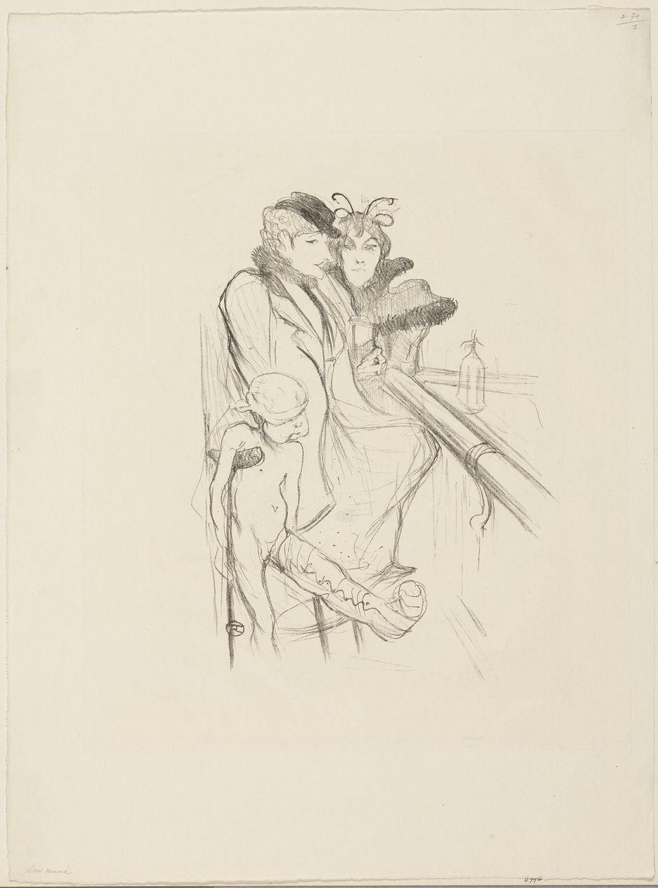 eros vanné by Henri de Toulouse Lautrec