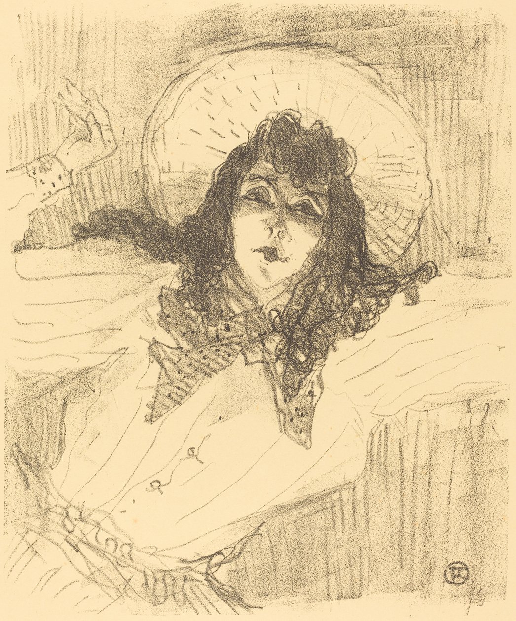 eva lavalliere by Henri de Toulouse Lautrec