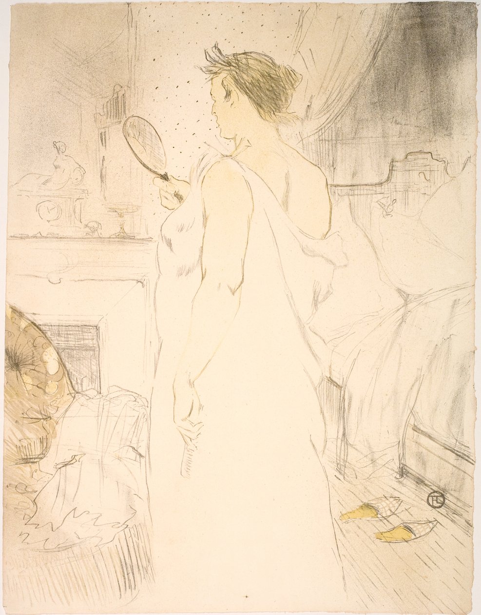Dondurma Kadın, El Dondurması by Henri de Toulouse Lautrec