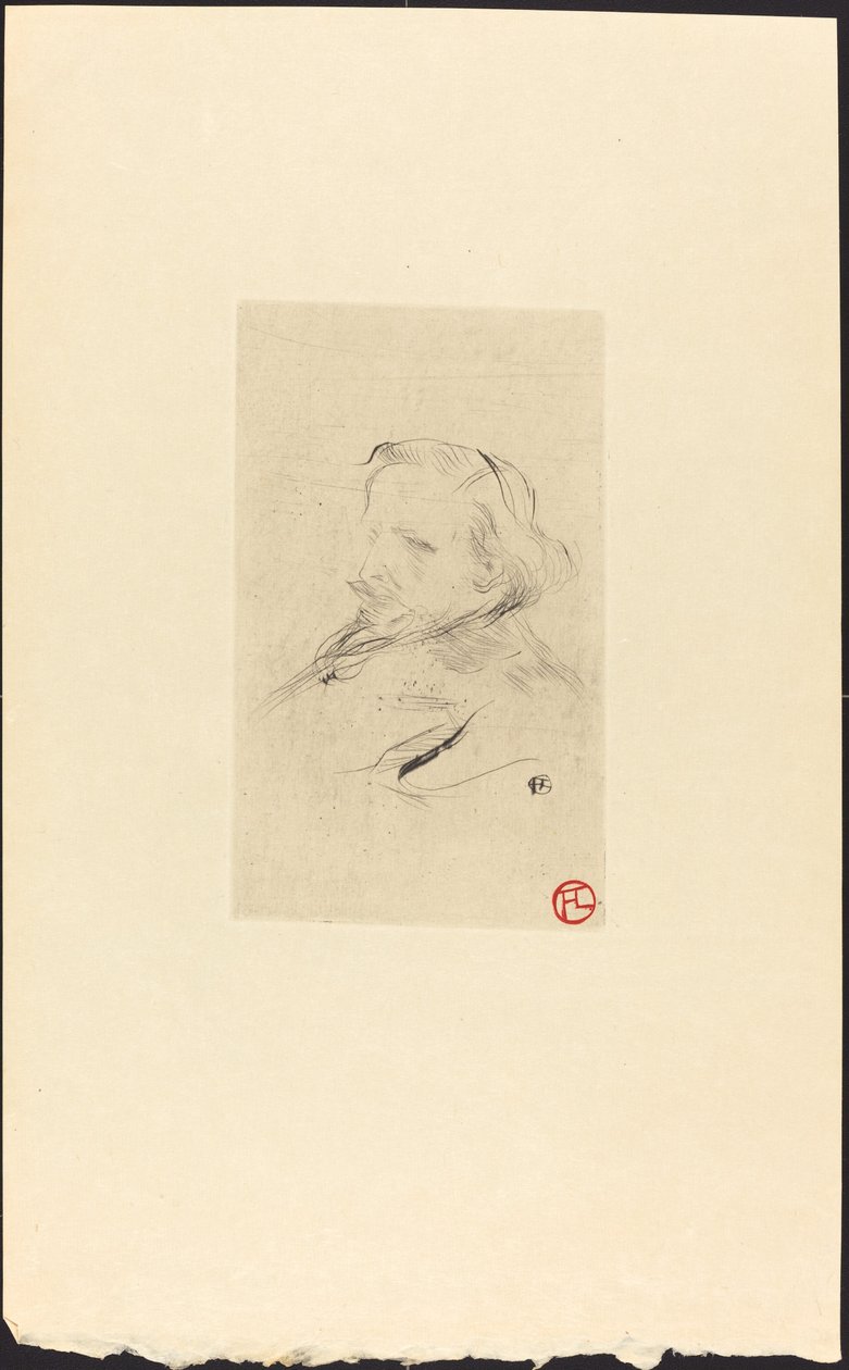 Francis Ürdün by Henri de Toulouse Lautrec