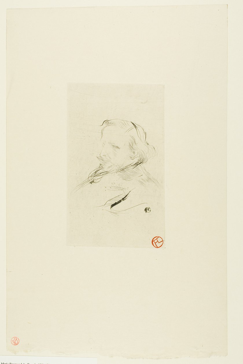 Francis Ürdün by Henri de Toulouse Lautrec
